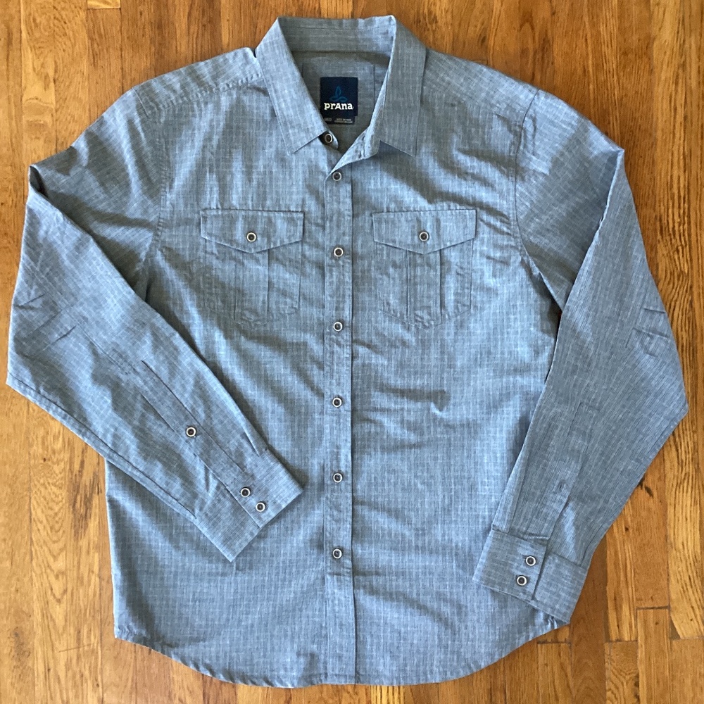 Prana Button Down Shirt - Med